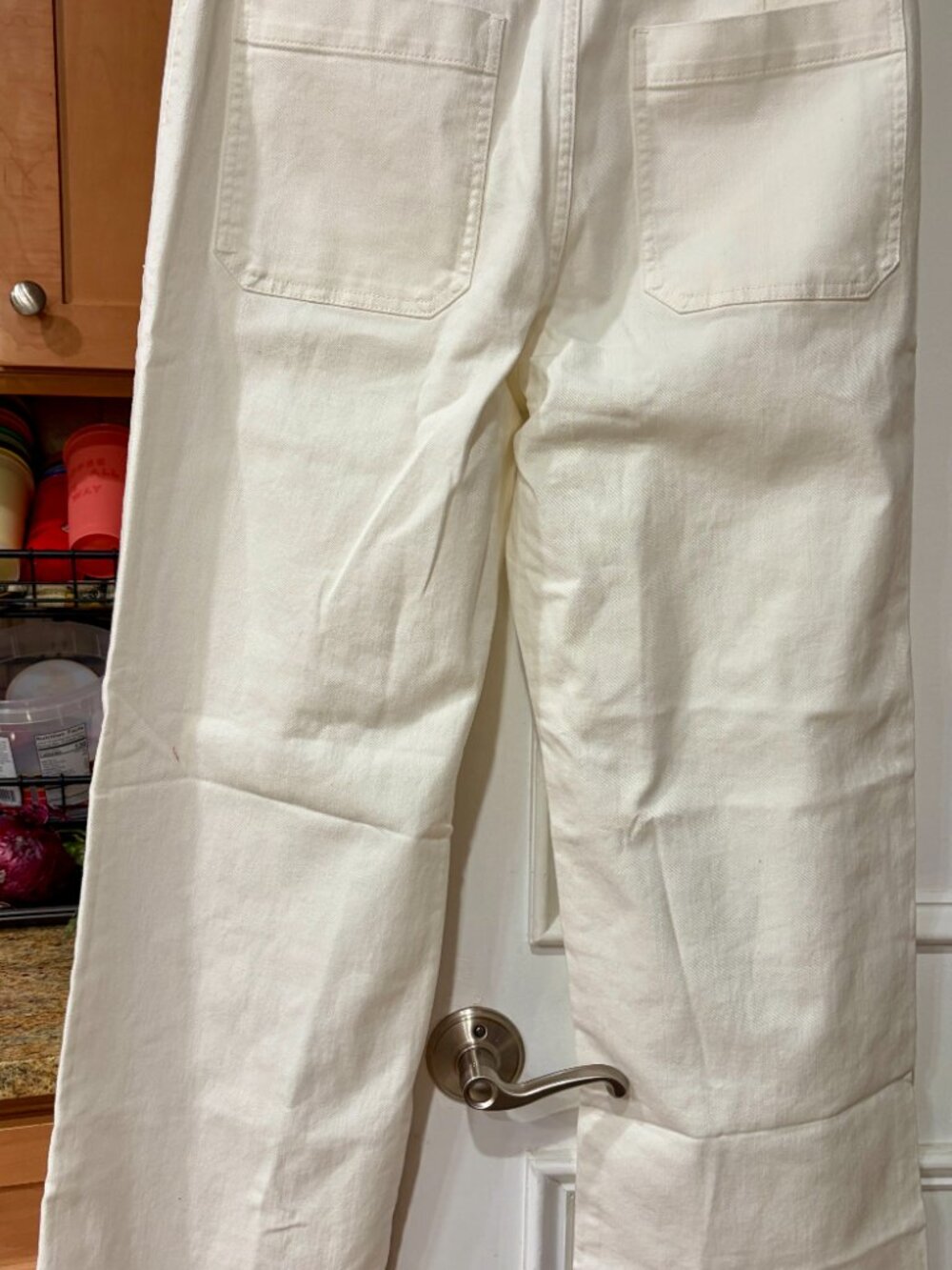 NWT J. Crew Sailor Slim Wide-Leg Jeans Trousers Pants Sz 30 NEW Summer Travel - Picture 8 of 11
